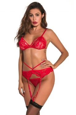 3WISHES Strappy And Skimpy Bra Set -Garter Lingerie Shop unnamed file 1132