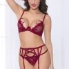 Seven Till Midnight Lovely Lace And Net Bra Set -Garter Lingerie Shop unnamed file 1234