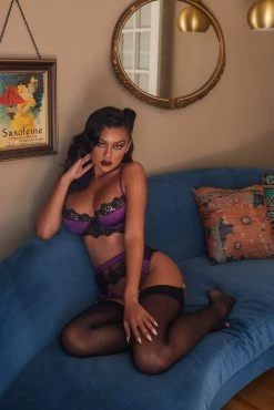 Roma Costume Satin And Lace Bralette And Garter -Garter Lingerie Shop unnamed file 1243