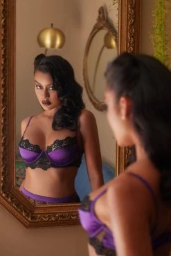 Roma Costume Satin And Lace Bralette And Garter -Garter Lingerie Shop unnamed file 1244