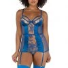 Roma Costume Floral Embroidered And Satin Chemise -Garter Lingerie Shop unnamed file 1332