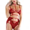Starline Costume Ms. Rebel Bralette & Garter Set -Garter Lingerie Shop unnamed file 1376