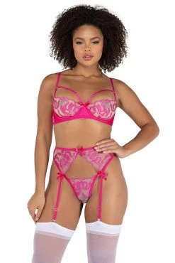 Roma Costume Pretty In Pink Floral Bra Set 7 Roma Costume Pretty In Pink Floral Bra Set -Garter Lingerie Shop unnamed file 1580