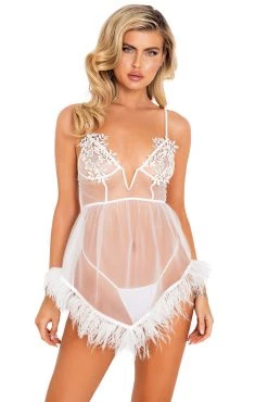 Roma Costume Feather Trim Bridal Corset