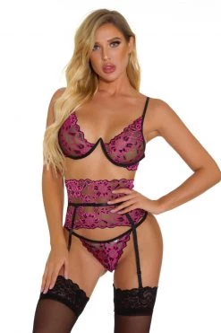 3WISHES Perfectly Purple Bra Set -Garter Lingerie Shop unnamed file 1729