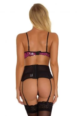 3WISHES Perfectly Purple Bra Set -Garter Lingerie Shop unnamed file 1730