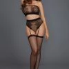 Dreamgirl Fishnet And Lace Bandeau Bralette Set -Garter Lingerie Shop unnamed file 1991