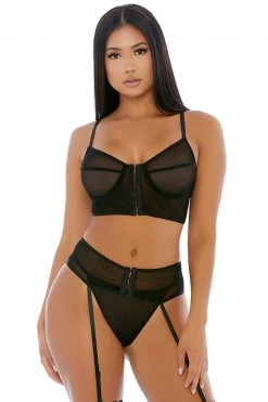 Forplay Get The Hook Bustier Set -Garter Lingerie Shop unnamed file 2041