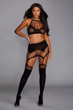 Dreamgirl Seamless Bralette And Skirt -Garter Lingerie Shop unnamed file 2167
