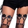 Leg Avenue Studded Bat Leg Garters -Garter Lingerie Shop unnamed file 2173