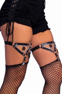 Leg Avenue Chains And Spiders Leg Garters -Garter Lingerie Shop unnamed file 2212