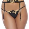 Popsi Wildflower Embroidered Garter Belt -Garter Lingerie Shop unnamed file 2310