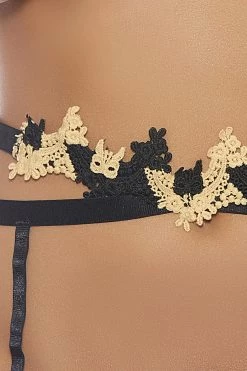Popsi Wildflower Embroidered Garter Belt -Garter Lingerie Shop unnamed file 2315