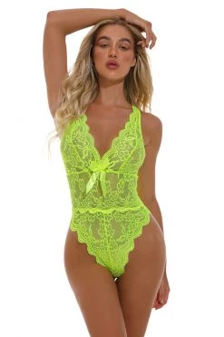 3WISHES Naughty Neon Teddy -Garter Lingerie Shop unnamed file 235