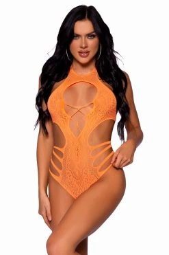 Leg Avenue Strappy Seamless Lace Bodysuit -Garter Lingerie Shop unnamed file 242