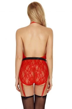 3WISHES Holiday Hottie Teddy -Garter Lingerie Shop unnamed file 2430
