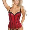 Shirley Of Hollywood Red Sequin & Black Boning Garter Corset 2 Shirley Of Hollywood Red Sequin & Black Boning Garter Corset -Garter Lingerie Shop unnamed file 2683