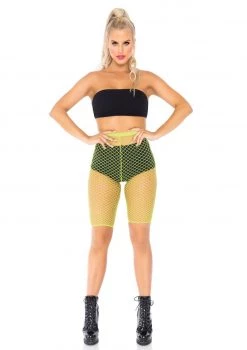Leg Avenue Net Biker Shorts -Garter Lingerie Shop unnamed file 278