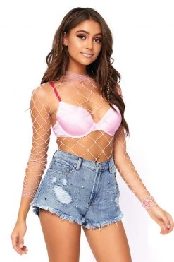 Leg Avenue Wide Net Bodysuit -Garter Lingerie Shop unnamed file 3183