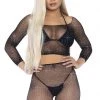 Leg Avenue Rhinestone Fishnet Top And Bike Shorts -Garter Lingerie Shop unnamed file 3261