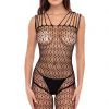 René Rofé Neo Geo Crotchless Bodystocking -Garter Lingerie Shop unnamed file 3376