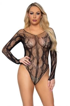 Leg Avenue Python Net Teddy
