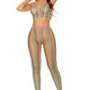 Elegant Moments Rainbow Net Cami Set -Garter Lingerie Shop unnamed file 3484