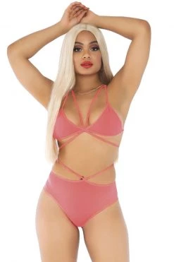 Leg Avenue Neon Cage Strap Bra And Panty Set -Garter Lingerie Shop unnamed file 353