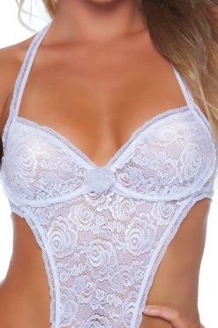 3WISHES Bridal Rose Honeymoon Teddy 14 3WISHES Bridal Rose Honeymoon Teddy -Garter Lingerie Shop unnamed file 3792