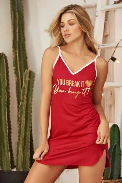 Mapalé V-Day Sleep Dress -Garter Lingerie Shop unnamed file 3922