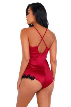 Roma Costume Soft Satin Short Set -Garter Lingerie Shop unnamed file 3939