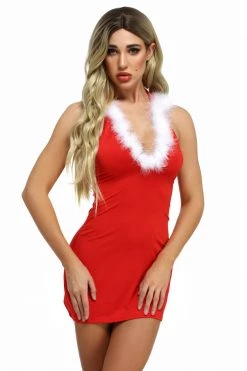 3WISHES Holiday Honey Lingerie Dress -Garter Lingerie Shop unnamed file 3952