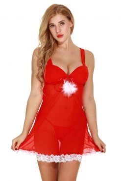 3WISHES Santa's Midnight Treat Chemise