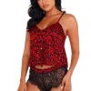 Roma Costume Heart Shaped Leopard Pajama Set -Garter Lingerie Shop unnamed file 4036
