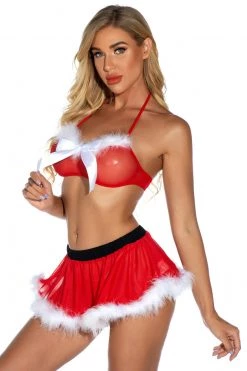 3WISHES Christmas Cutie Bra Set