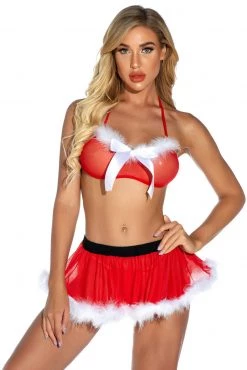 3WISHES Christmas Cutie Bra Set -Garter Lingerie Shop unnamed file 4050