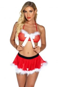 3WISHES Christmas Cutie Bra Set -Garter Lingerie Shop unnamed file 4051