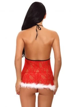 3WISHES Christmas Wish Teddy -Garter Lingerie Shop unnamed file 4107