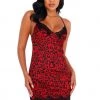 Roma Costume Heart Leopard Chemise