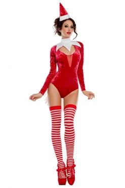 Party King Santa's Shelf Helper Costume -Garter Lingerie Shop unnamed file 4193