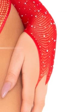 Leg Avenue Rhinestone Fishnet Bodysuit -Garter Lingerie Shop unnamed file 422