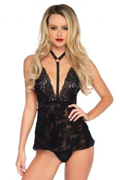 Leg Avenue Harness Babydoll Set -Garter Lingerie Shop unnamed file 4370