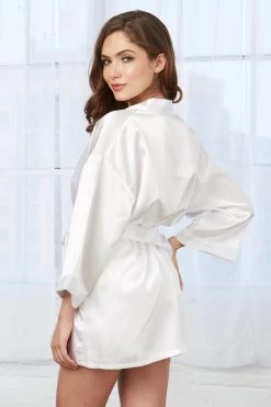 Dreamgirl Simple Satin Robe And Chemise -Garter Lingerie Shop unnamed file 588