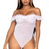 Leg Avenue Lace Ruffle Teddy -Garter Lingerie Shop unnamed file 600