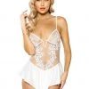 Roma Costume Floral Lace Applique Babydoll -Garter Lingerie Shop unnamed file 702