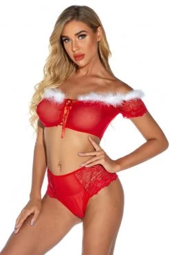 3WISHES Sassy Santa Bra Set -Garter Lingerie Shop unnamed file 772
