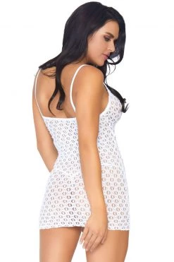 Leg Avenue Lace Up Front Mini Dress Set -Garter Lingerie Shop unnamed file 824