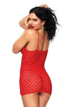 Leg Avenue Lace Up Front Mini Dress Set -Garter Lingerie Shop unnamed file 827